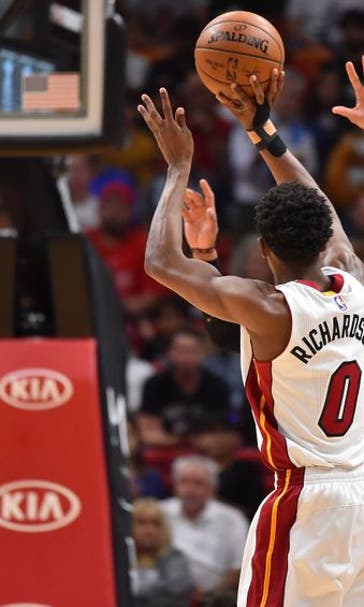 Josh Richardson provides a spark for the Miami Heat, and some hope